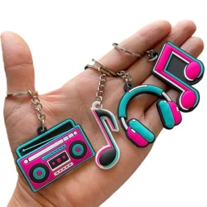 Sleutelhanger muziek keychain
