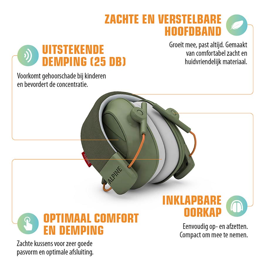 Muffy Kids gehoordbescherming Alpine - Afbeelding 21