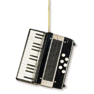 Accordeon kerstornament