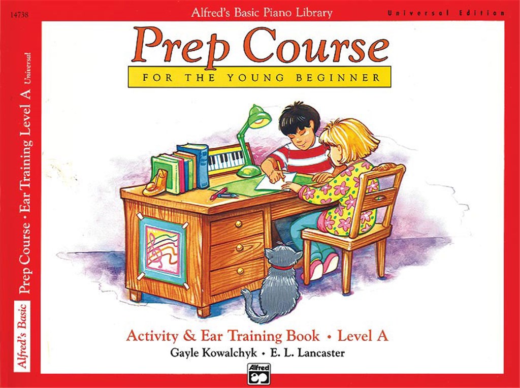 Alfred's piano prep course - activity & ear training level A