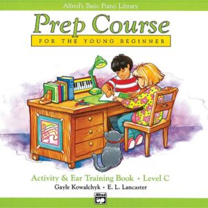 Alfred's basic piano prep course - activity & ear training level C