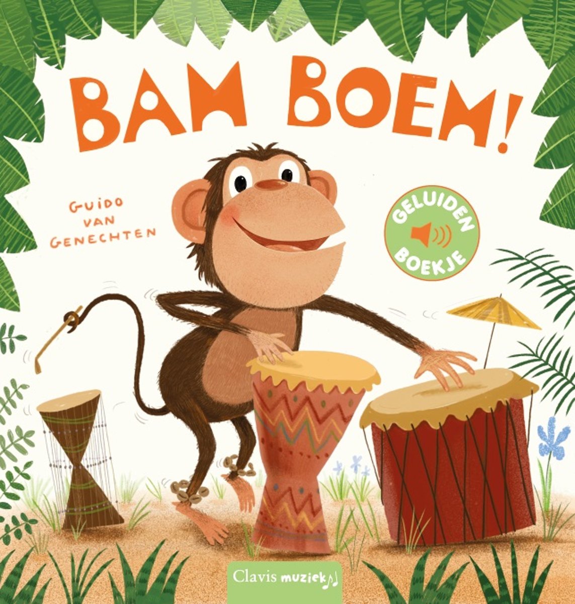Bam boem! geluidenboekje - Guido van Genechten