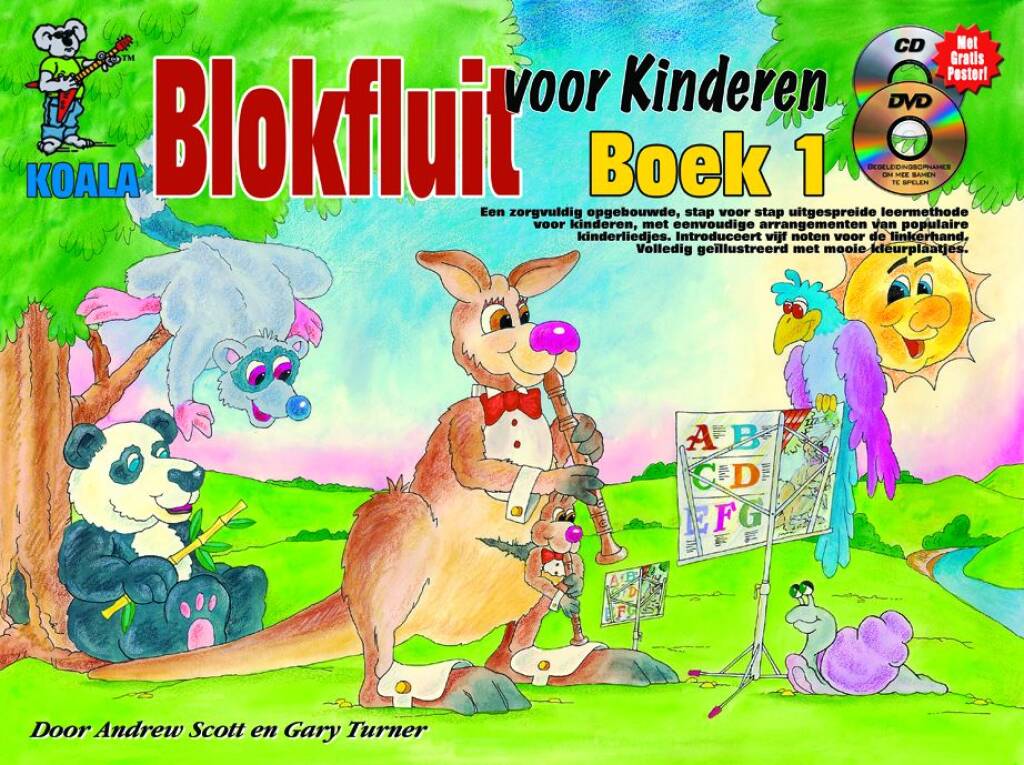 Blokfluit voor kinderen boek 1