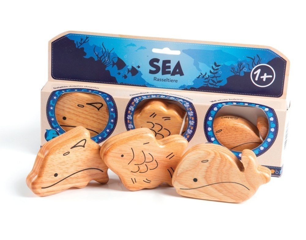 Campanilla Percussie set Animal Shakers 3-delig - Afbeelding 3