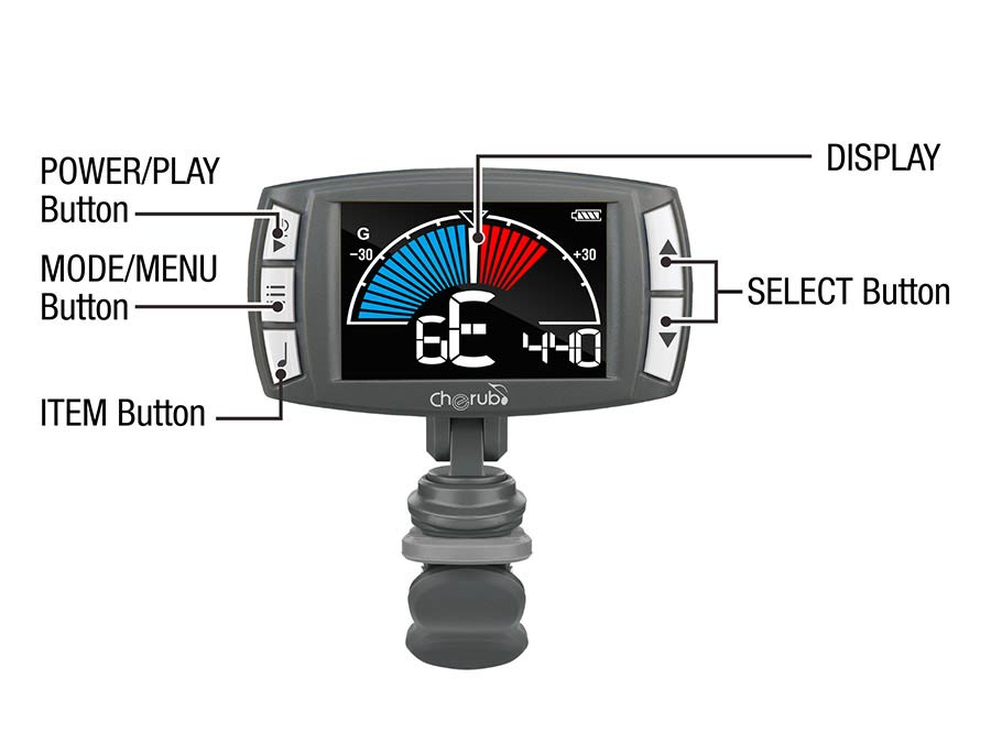 Cherub metronoom en tuner 3-in-1 WMT-560 - Afbeelding 3