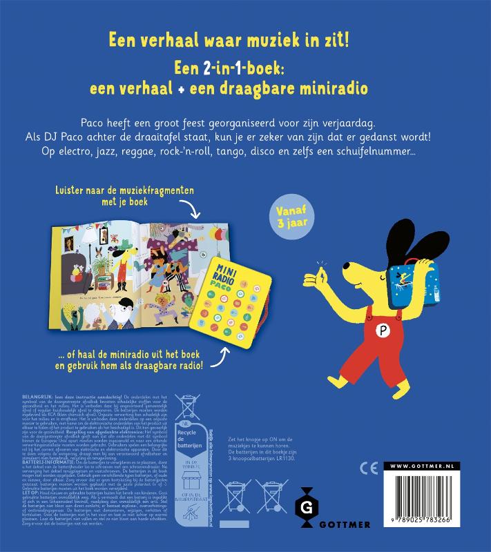 DJ Paco (geluidenboek) - Magali Le Huche - Afbeelding 2