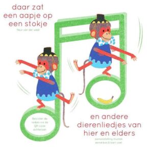 Daar zat een aapje op een stokje