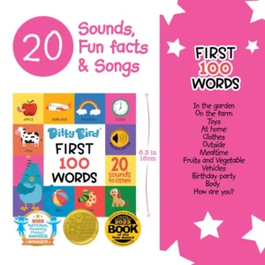 Ditty Bird - First 100 Words (geluidenboek)