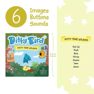 Ditty Bird - Potty Time Sounds (geluidenboek)