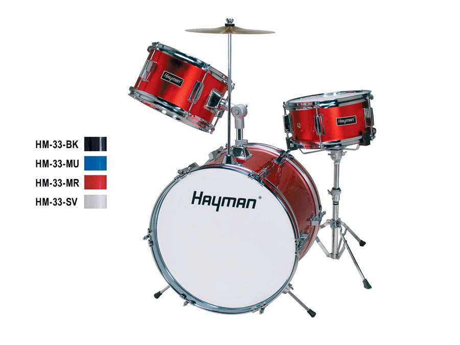Drumstel 4-7 jaar Hayman kinderdrumstel