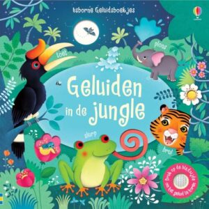 Geluiden in de Jungle - Usborne geluidenboekje