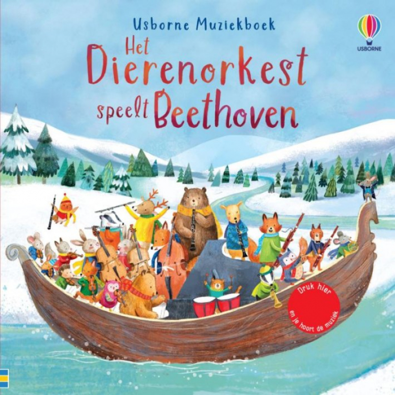 Het Dierenorkest speelt Beethoven (muziekboek)