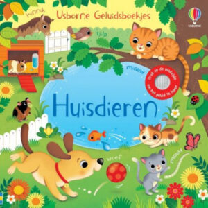 Huisdieren Usborne geluidenboek