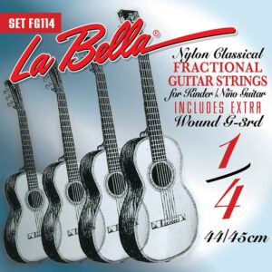 Gitaarsnaren klassiek 1/4 | La Bella Fractional Series L-FG114