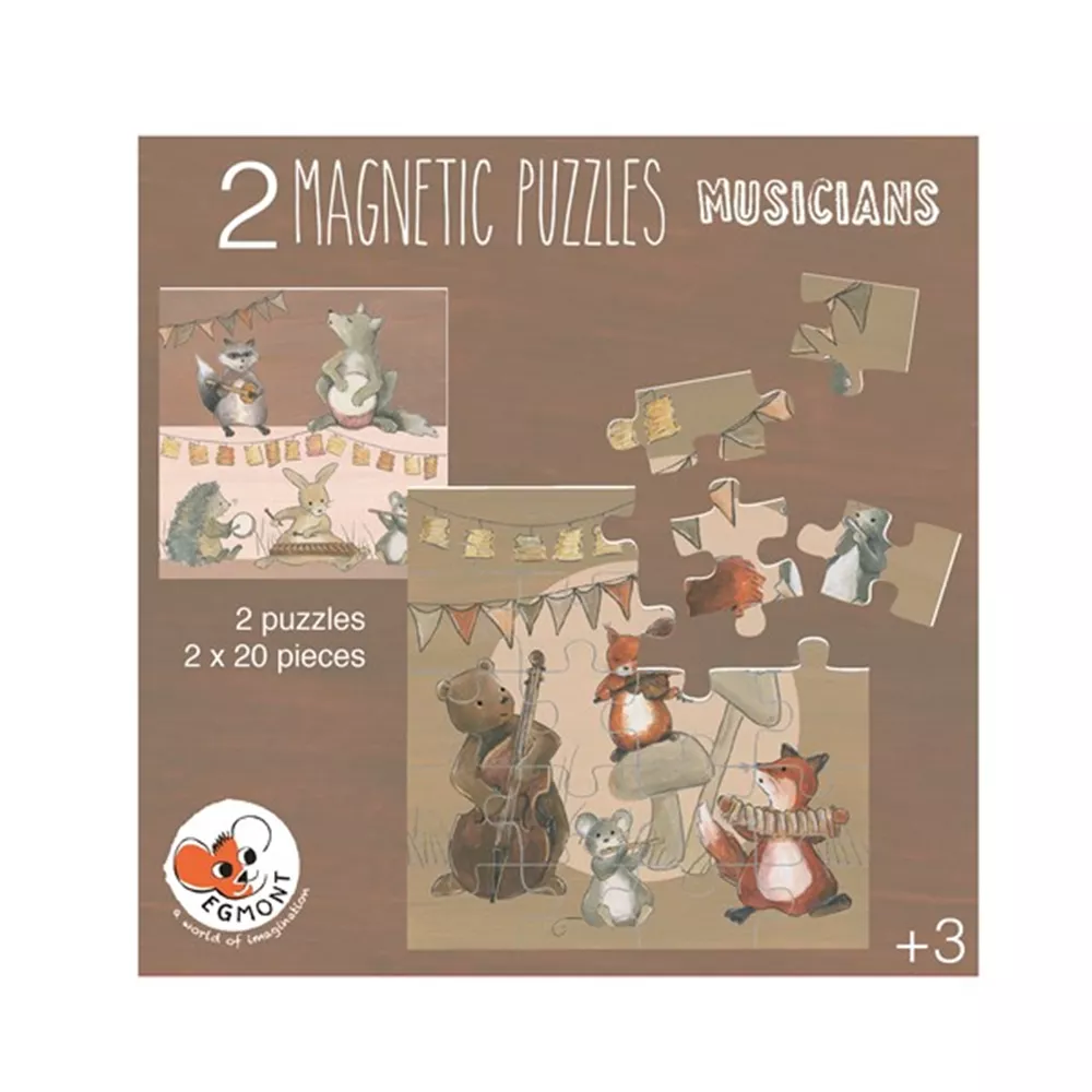 Magnetische puzzel Muzikanten - Afbeelding 2