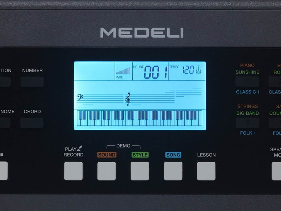 Keyboard Medeli MK61 Nebula Series elementary - Afbeelding 5