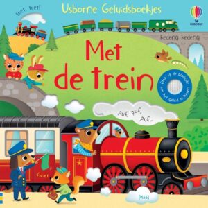 Met de trein (Usborne geluidenboek)