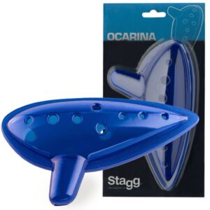 Ocarina Stagg blauw of rood
