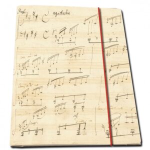 Portfoliomap A4 Moonlight Sonata op. 27,2, Ludwig van Beethoven