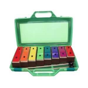 Resonator bars regenboog met koffer