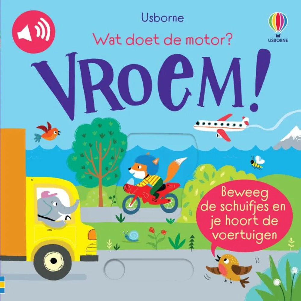 Wat doet de motor? (geluidenboek)